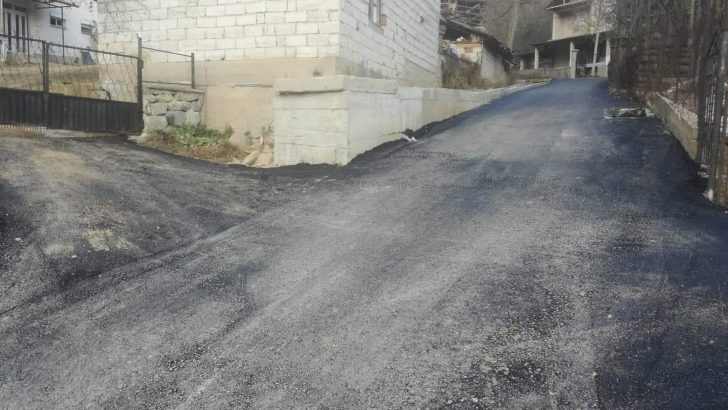 Жителите на Павлиш дол добија асфалтирани пристапни патишта до своите домови